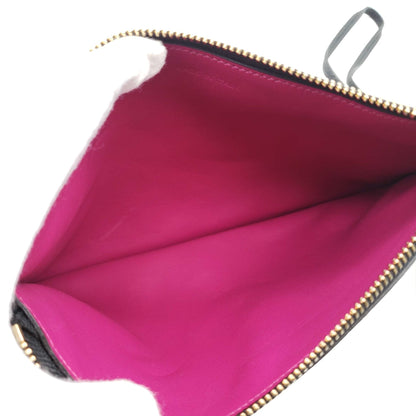 Christian Dior Leather Black Wristlet