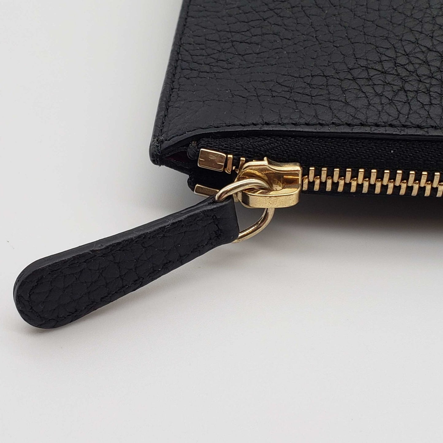 Christian Dior Leather Black Wristlet