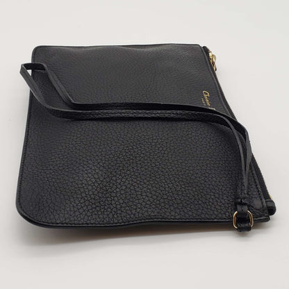 Christian Dior Leather Black Wristlet