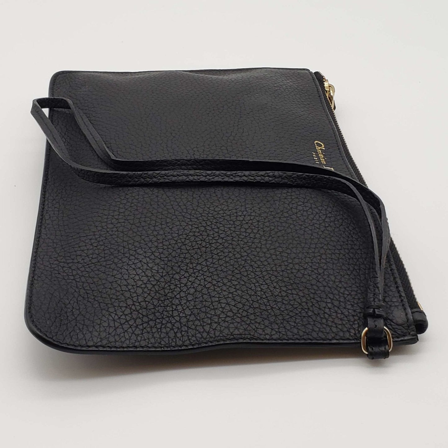 Christian Top quality Dior Leather Black Wristlet