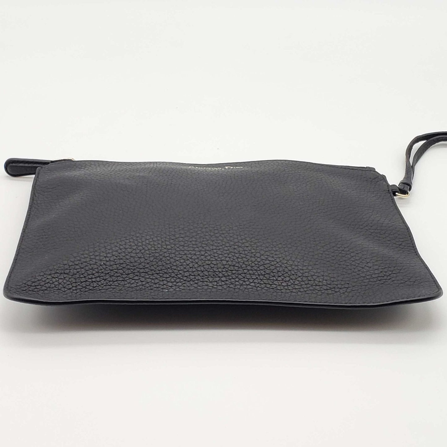 Christian Top quality Dior Leather Black Wristlet