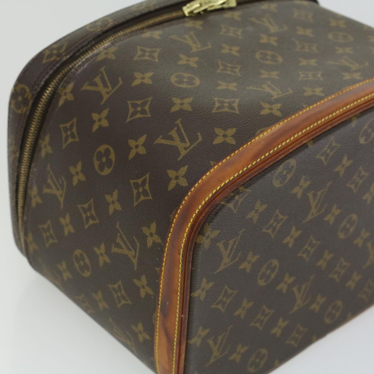 LOUIS VUITTON Monogram Nice Hand Bag M47280 LV Auth cl249