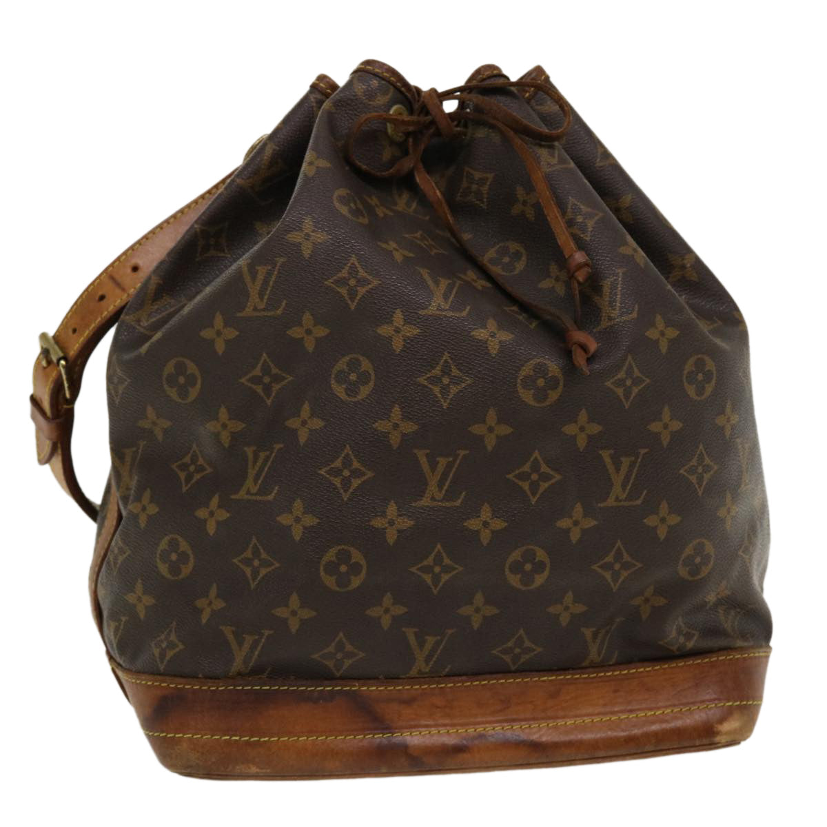 LOUIS VUITTON Monogram Noe Shoulder Bag M42224 LV Auth cl381
