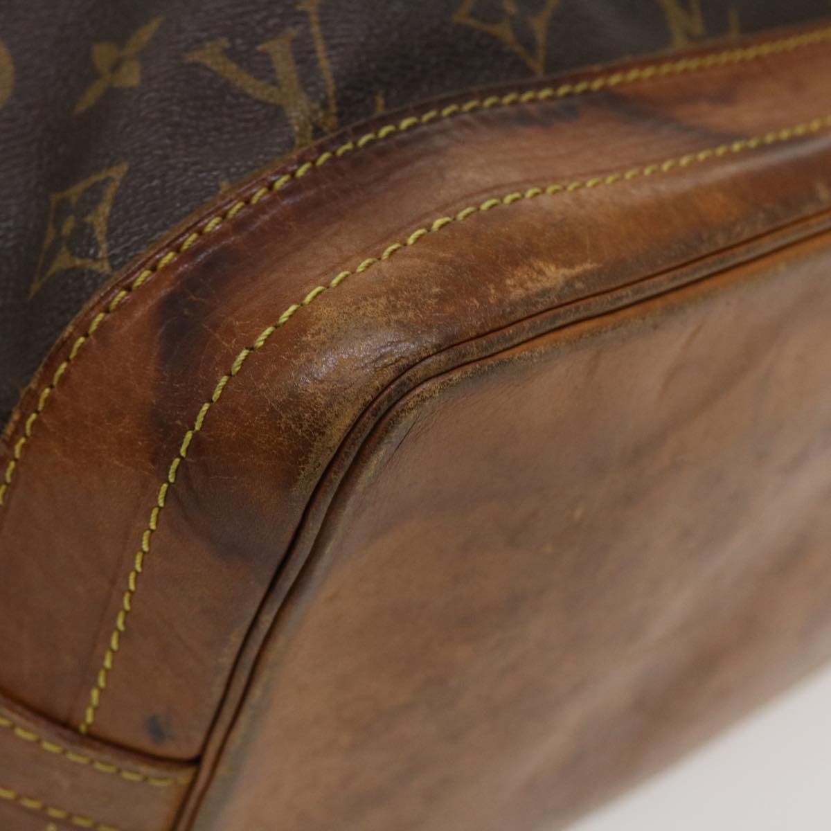 LOUIS VUITTON Monogram Noe Shoulder Bag M42224 LV Auth cl381