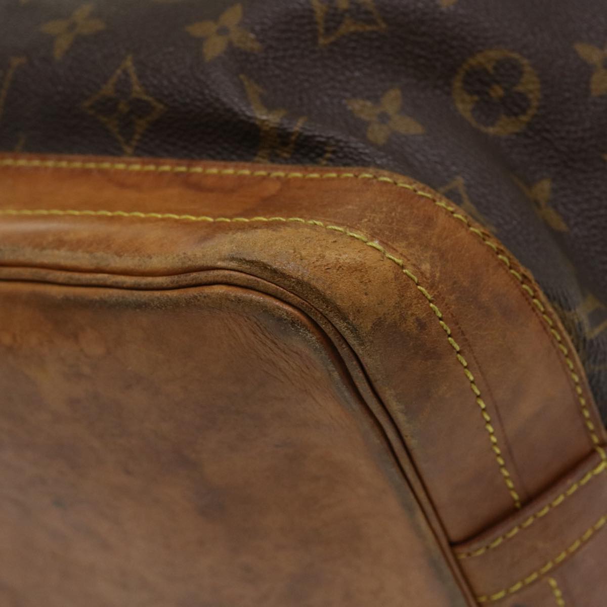 LOUIS VUITTON Monogram Noe Shoulder Bag M42224 LV Auth cl381