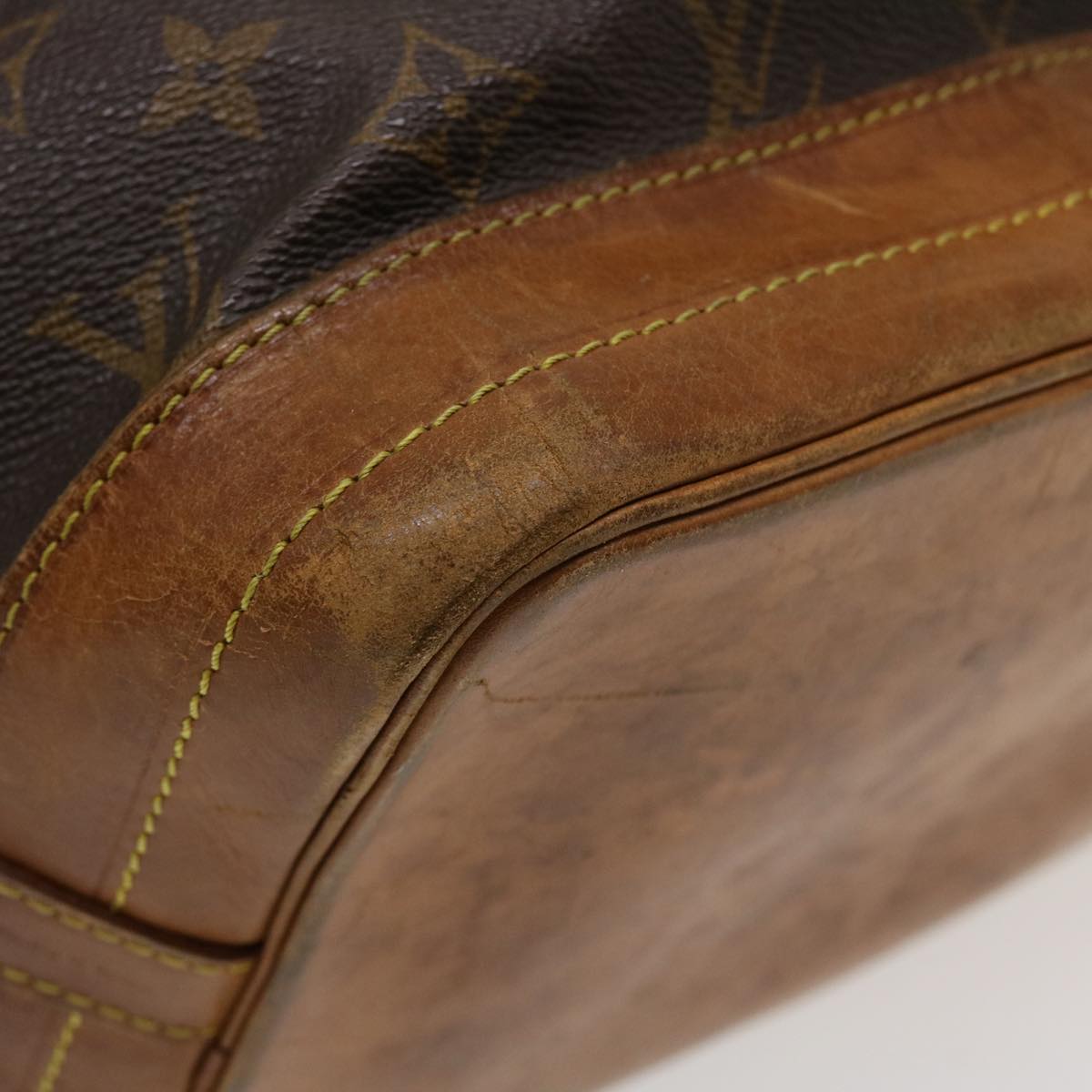 LOUIS VUITTON Monogram Noe Shoulder Bag M42224 LV Auth cl381