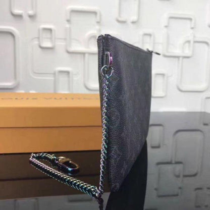 Louis Vuitton Ipad Pouch Monogram Eclipse Flash