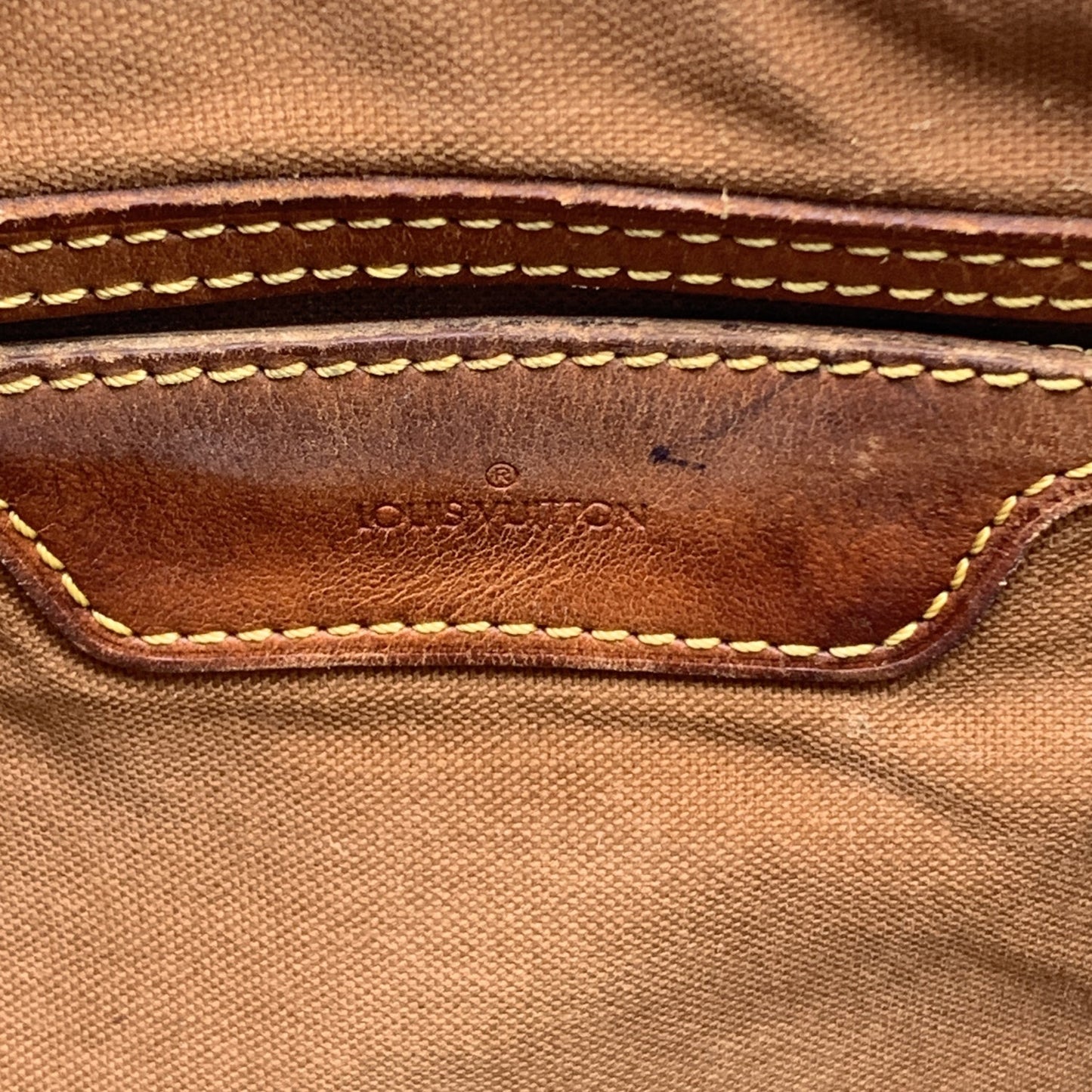 LOUIS VUITTON Vintage Monogram Canvas Boulogne 50 Xl Shoulder Bag