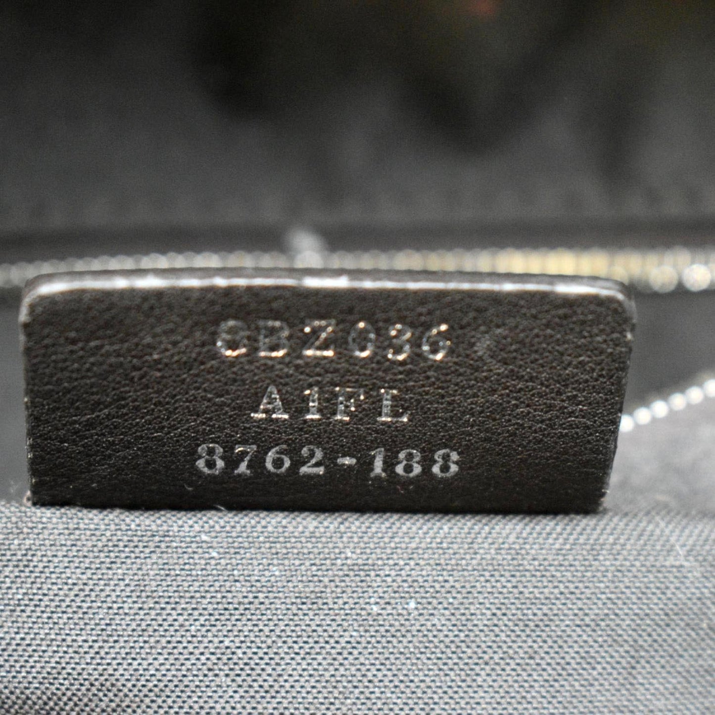 FENDI Leather Backpack Bag White