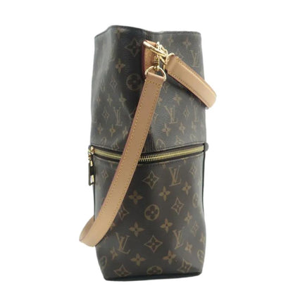 LOUIS VUITTON Melie Monogram Canvas Hobo Bag Brown