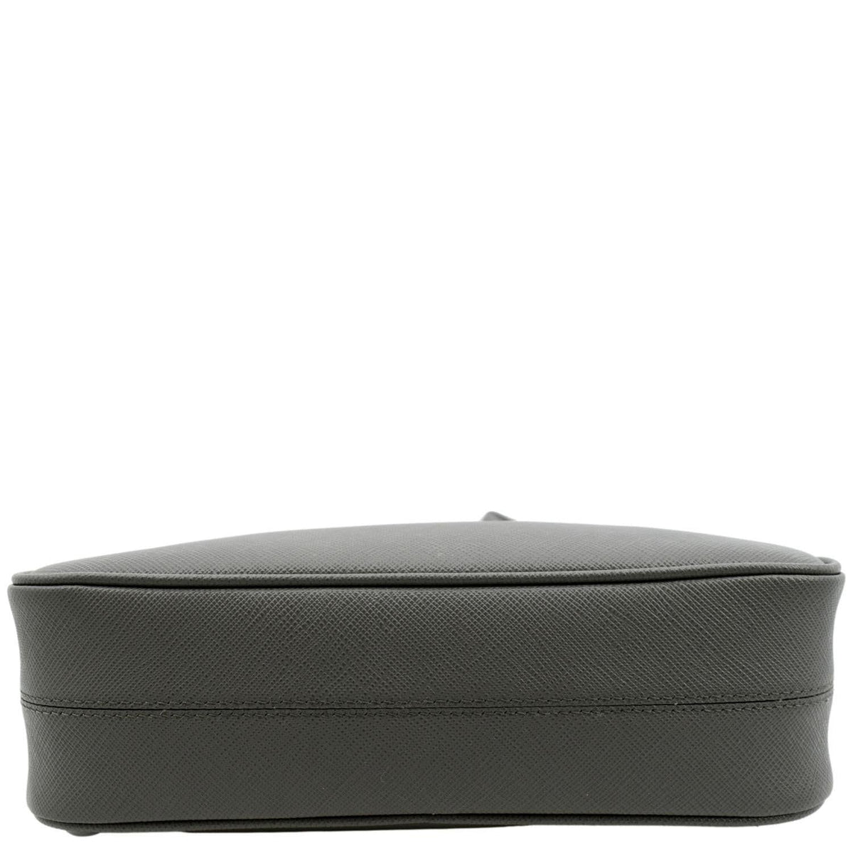 PRADA Re-Edition 2005 Saffiano Leather Shoulder Bag Gray