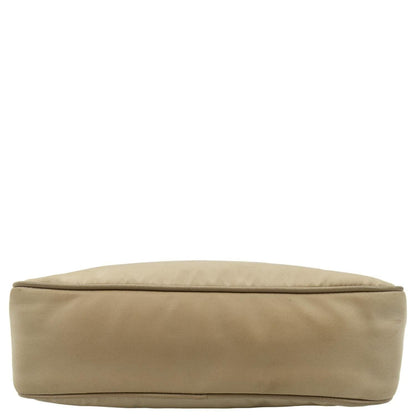 PRADA Re-Edition 2005 Re-Nylon Shoulder Bag Beige