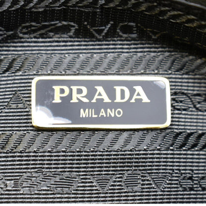 PRADA Re-Edition 2005 Saffiano Leather Shoulder Bag Gray