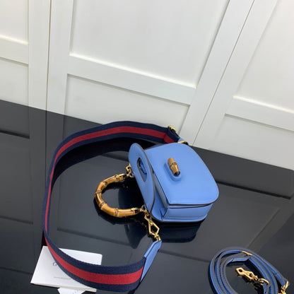 BOLSA GUCCI BAMBOO 1947 PEQUENA 17