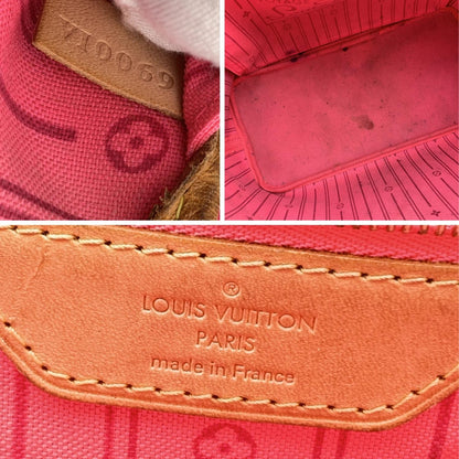 LOUIS VUITTON Monogram Canvas Steven Sprouse Roses Neverfull Mm Bag