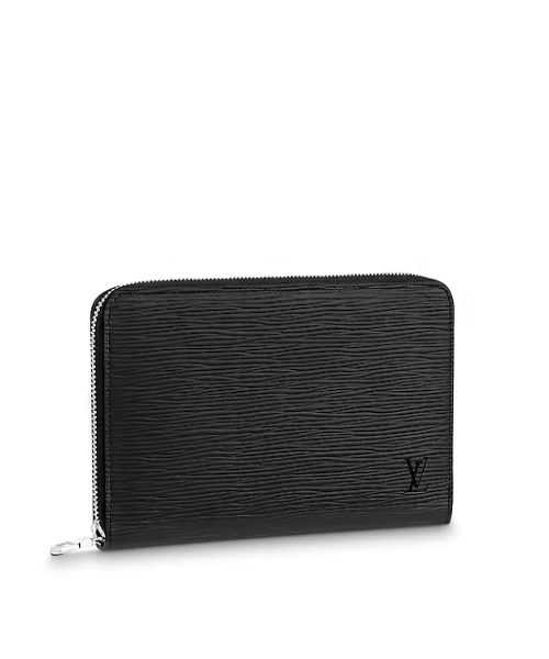 Louis Vuitton Zippy Organizer Epi Leather Black