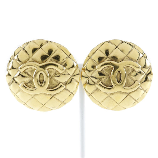 Chanel Chanel Coco Earring Matrasse   G   1988 23  41.9g COCO Mark