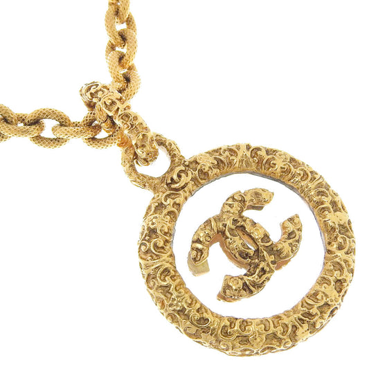 Chanel Chanel Coco Necklaces   G  x Glass French Made  172.4g COCO Mark   Cloth