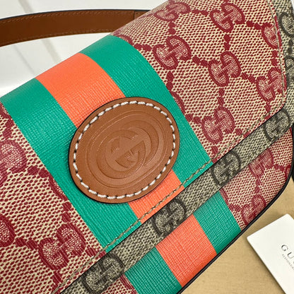 BOLSA GUCCI GG SUPREME WEB MINI