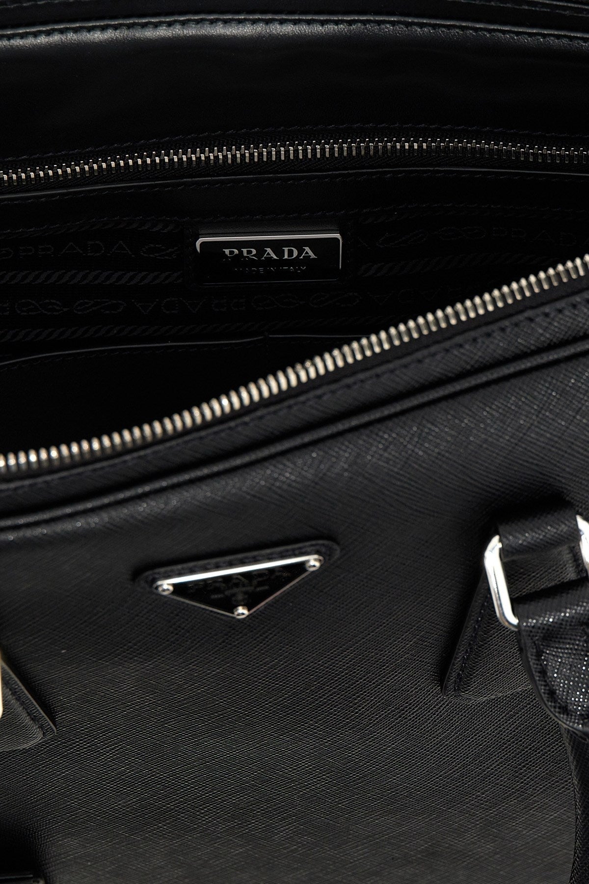 Prada Men Saffiano Handbag