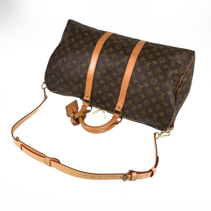 LOUIS VUITTON monogram keepall bandouliere 50 2WAY Boston bag