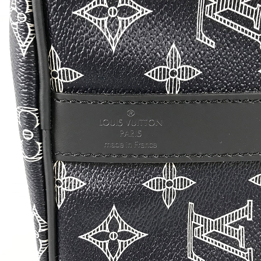 LOUIS VUITTON Monogram Ink Speedy Bandolier 40 Handbag M43697 Boston bag