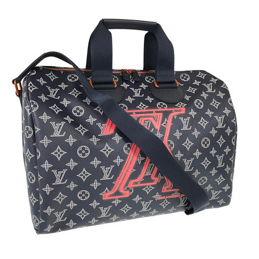 LOUIS VUITTON Monogram Ink Speedy Bandolier 40 Handbag M43697 Boston bag