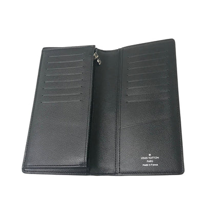 LOUIS VUITTON Damier Graphite Portefeuille Brazza N62665 Long wallet bifold