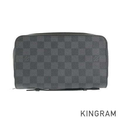 LOUIS VUITTON Damier Graphite Zippy XL N41503 Wallet bag
