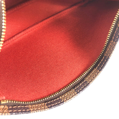LOUIS VUITTON Attached strap missing item Optional shoulder strap included Pouch