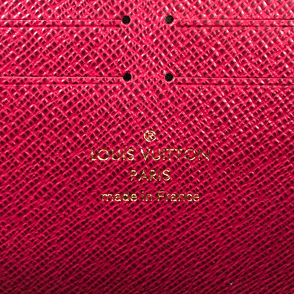 LOUIS VUITTON Monogram Portefeuille Clemence M60742 Long wallet Round zipper