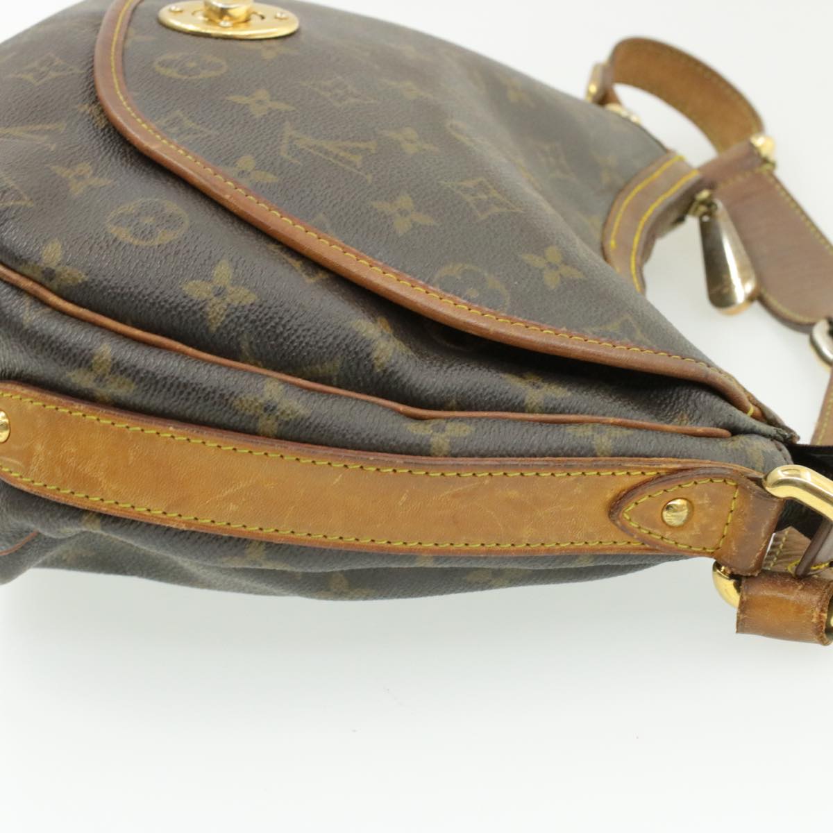 LOUIS VUITTON Monogram Tolum PM Shoulder Bag M40076 LV Auth am042g