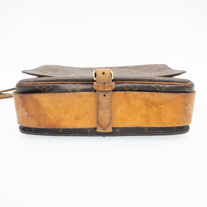 LOUIS VUITTON Monogram Cartouchiere GM Shoulder Bag M51252 LV Auth am1101g