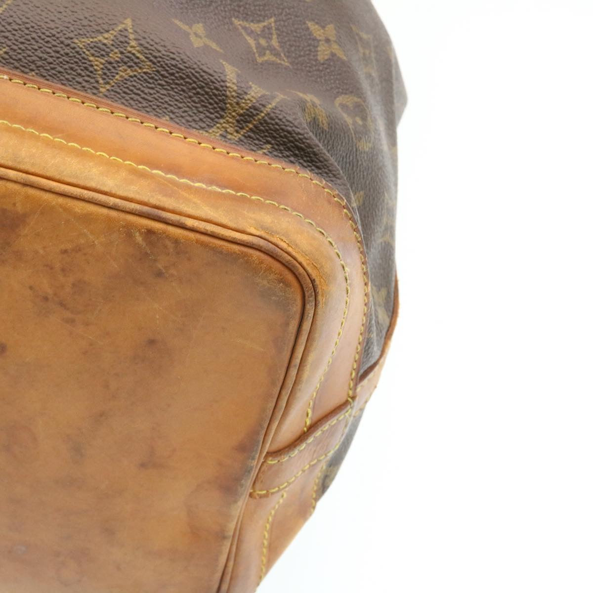 LOUIS VUITTON Monogram Noe Shoulder Bag M42224 LV Auth am1878g