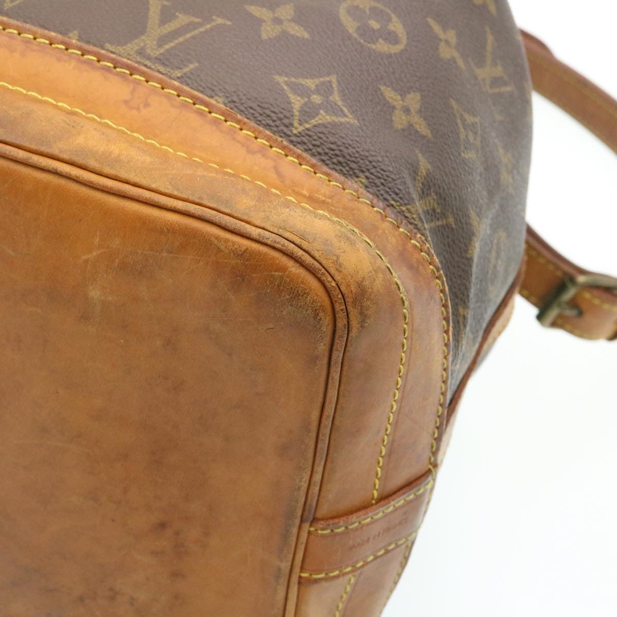 LOUIS VUITTON Monogram Noe Shoulder Bag M42224 LV Auth am1878g