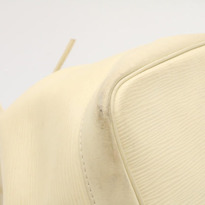 LOUIS VUITTON Epi Noe Shoulder Bag White M4084J LV Auth am2138g