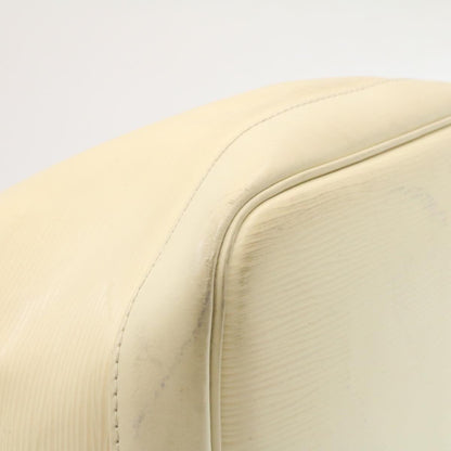 LOUIS VUITTON Epi Noe Shoulder Bag White M4084J LV Auth am2138g