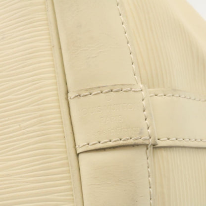 LOUIS VUITTON Epi Noe Shoulder Bag White M4084J LV Auth am2138g