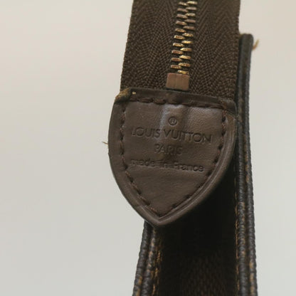 LOUIS VUITTON Damier Ebene Poche Toilette 26 Pouch N47543 LV Auth am2290g