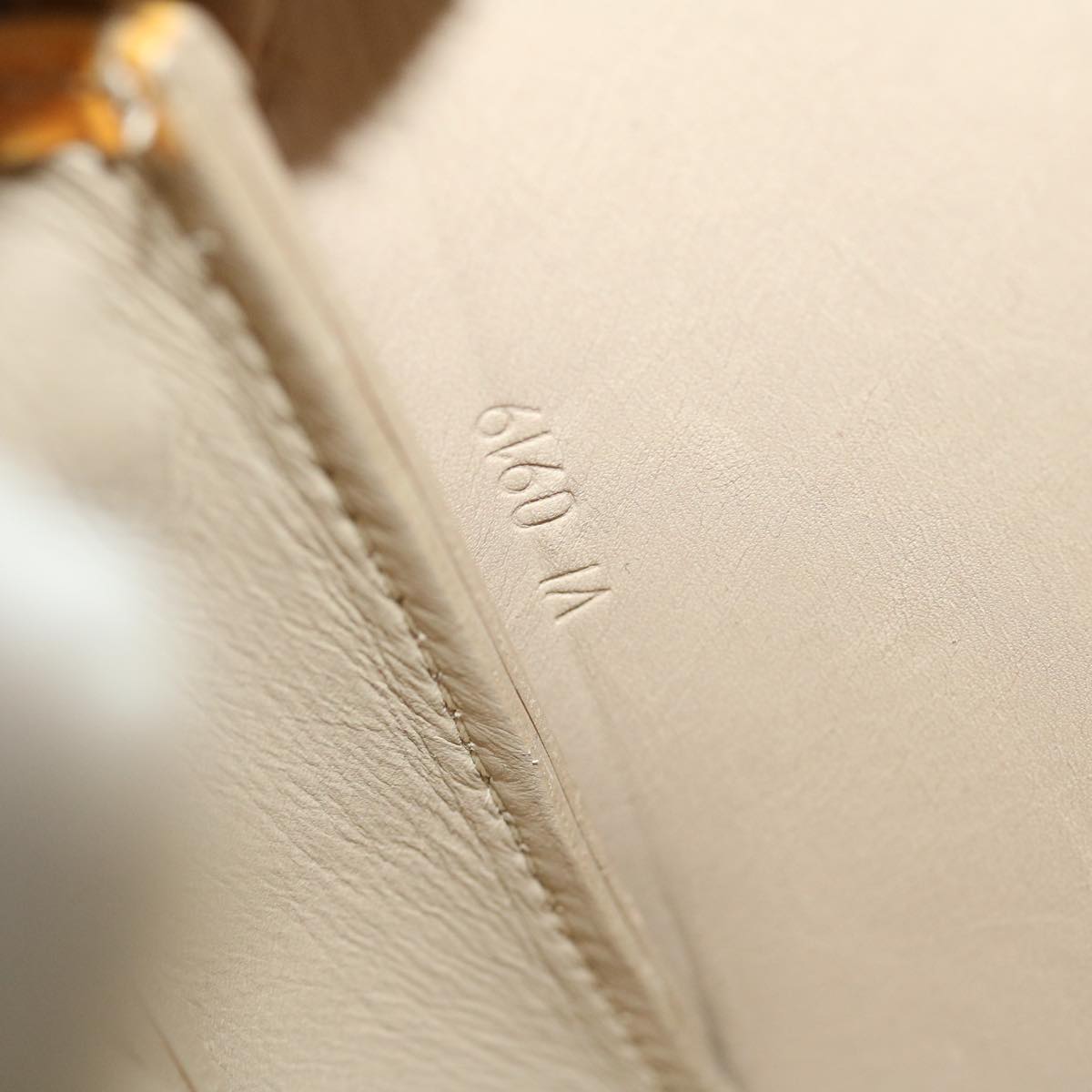 LOUIS VUITTON Monogram Vernis Lexington Pouch Beige Ｍ91010 LV Auth am2359g