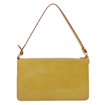 LOUIS VUITTON Monogram Vernis Lexington Pouch Beige Ｍ91010 LV Auth am2359g