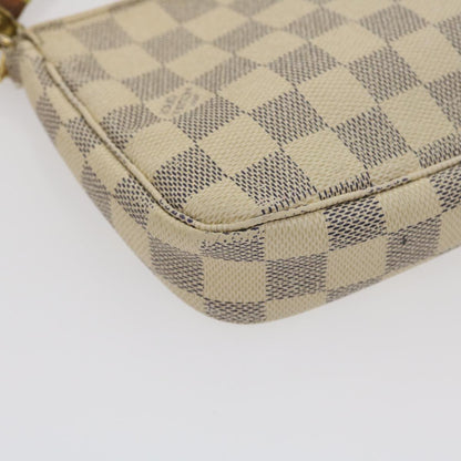 LOUIS VUITTON Damier Azur Mini Pochette Accessoires Pouch N58010 LV am2423g