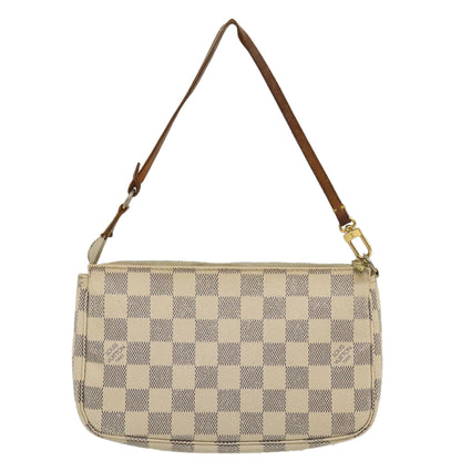 LOUIS VUITTON Damier Azur Mini Pochette Accessoires Pouch N58010 LV am2423g