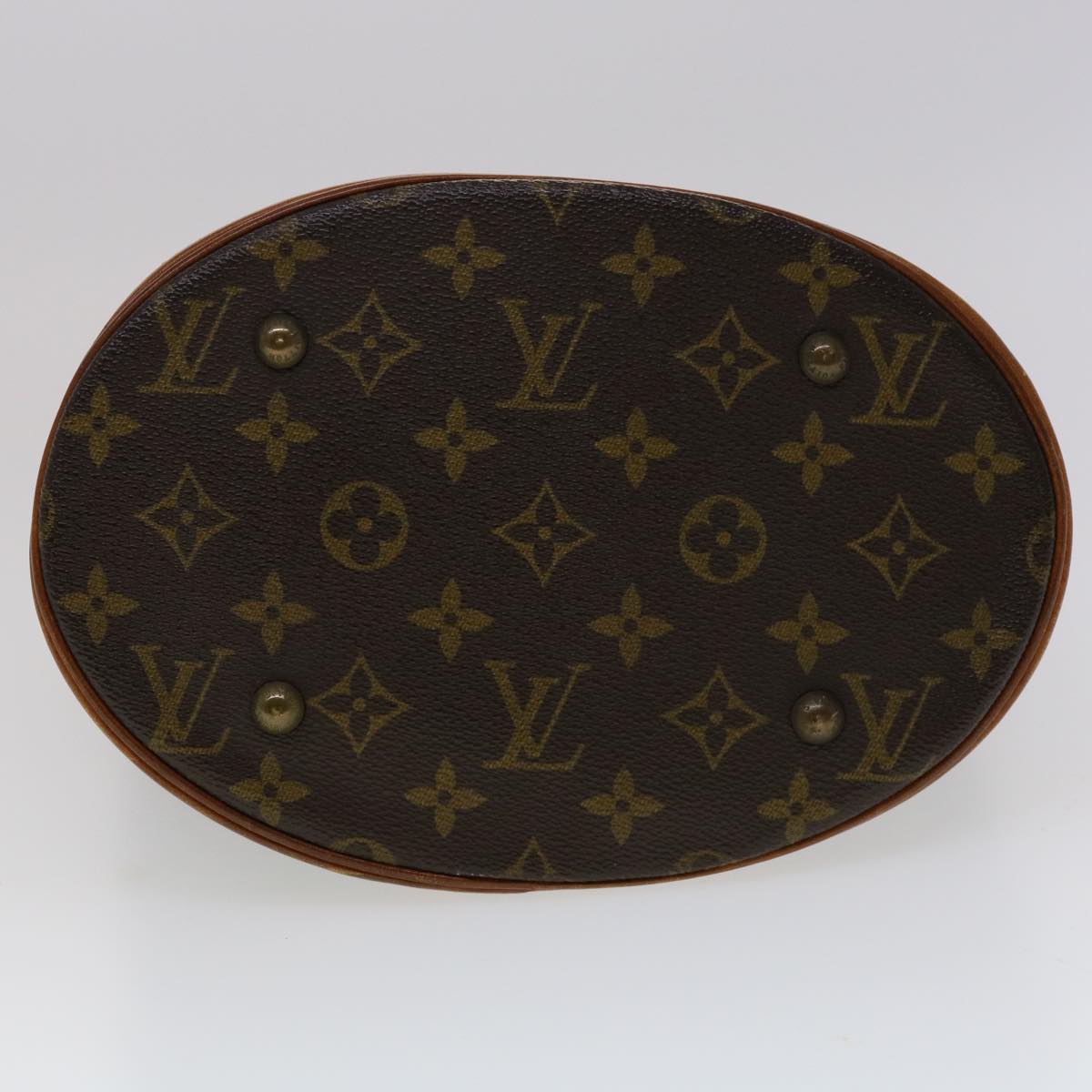 LOUIS VUITTON Monogram Bucket PM Shoulder Bag M42238 LV Auth am2619g