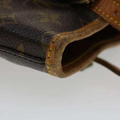 LOUIS VUITTON Monogram Bucket PM Shoulder Bag M42238 LV Auth am2619g