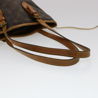 LOUIS VUITTON Monogram Bucket PM Shoulder Bag M42238 LV Auth am2619g