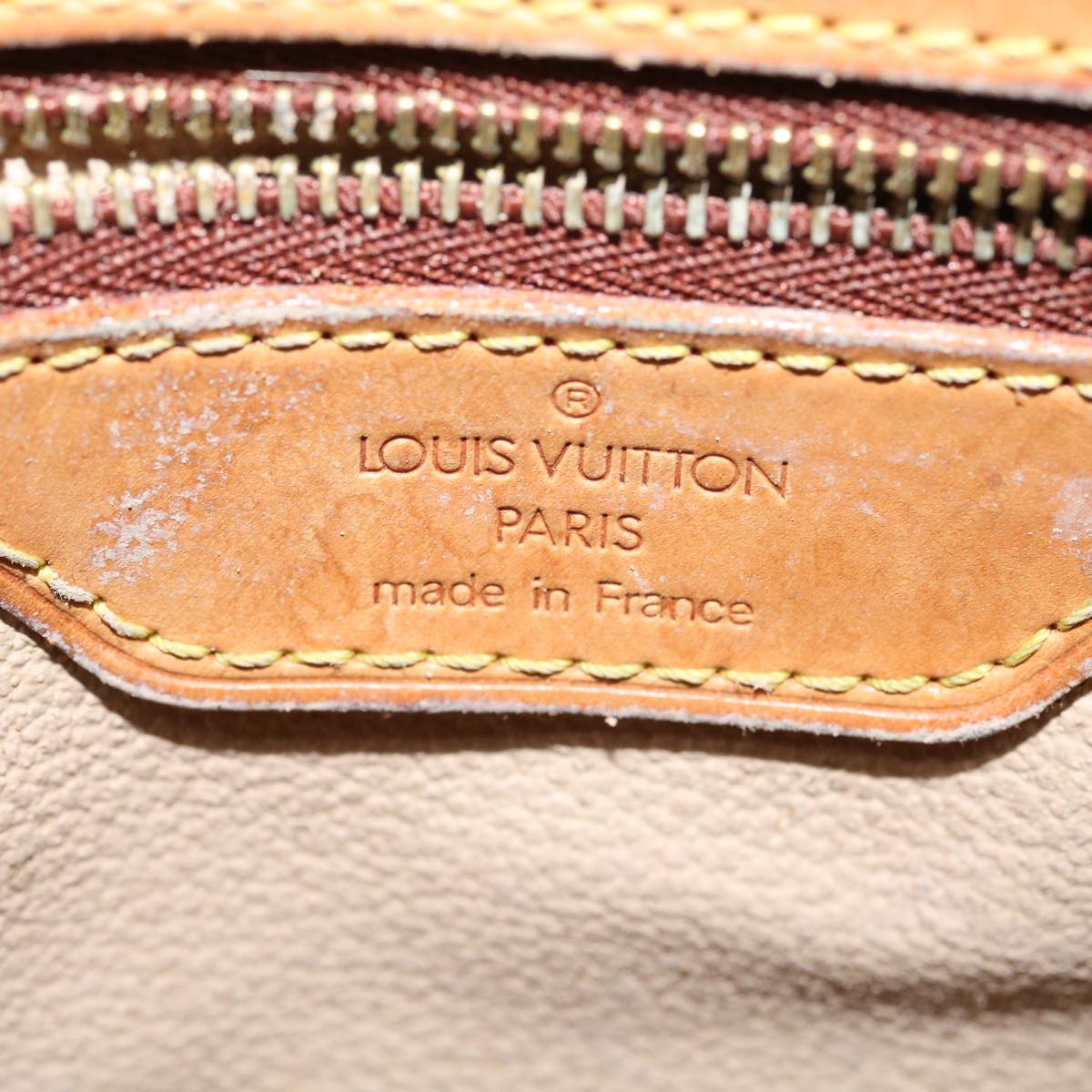 LOUIS VUITTON Monogram Bucket GM Shoulder Bag M42236 LV Auth am2809g