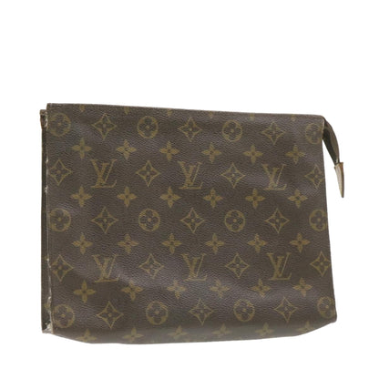 LOUIS VUITTON Monogram Poche Toilette 26 Pouch M47542 LV Auth am416g