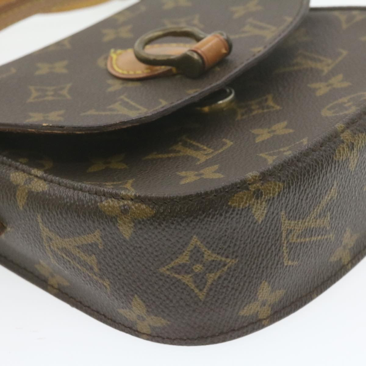LOUIS VUITTON Monogram Saint Cloud PM Shoulder Bag M51244 LV Auth am608g