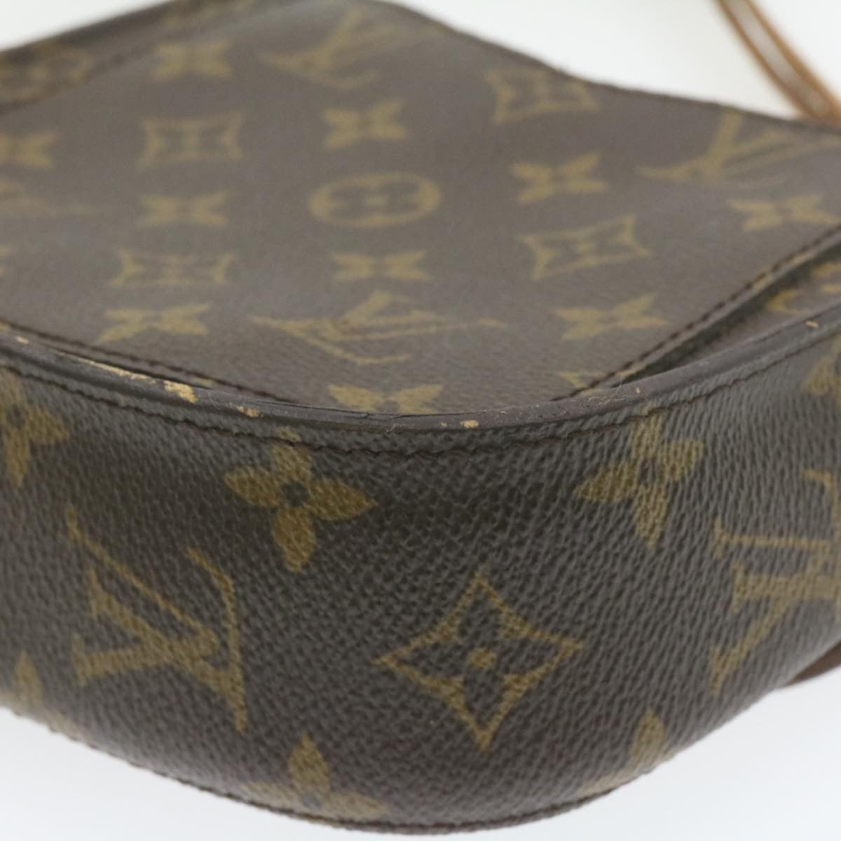 LOUIS VUITTON Monogram Saint Cloud PM Shoulder Bag M51244 LV Auth am608g